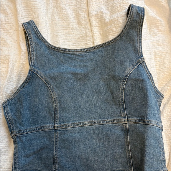Cotton On Light Blue Denim Tank - Picture 2 of 7